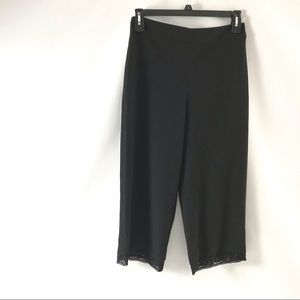 $189 Club Monaco Prudeen Pant Cropped Lace Hem 6